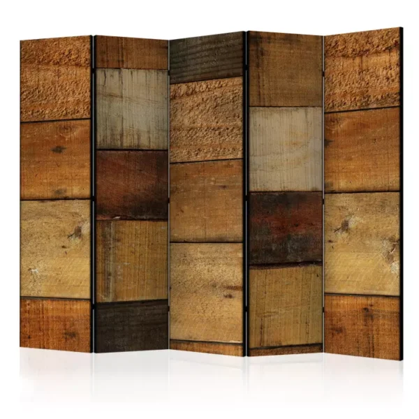 Paravent intérieur Textures en bois