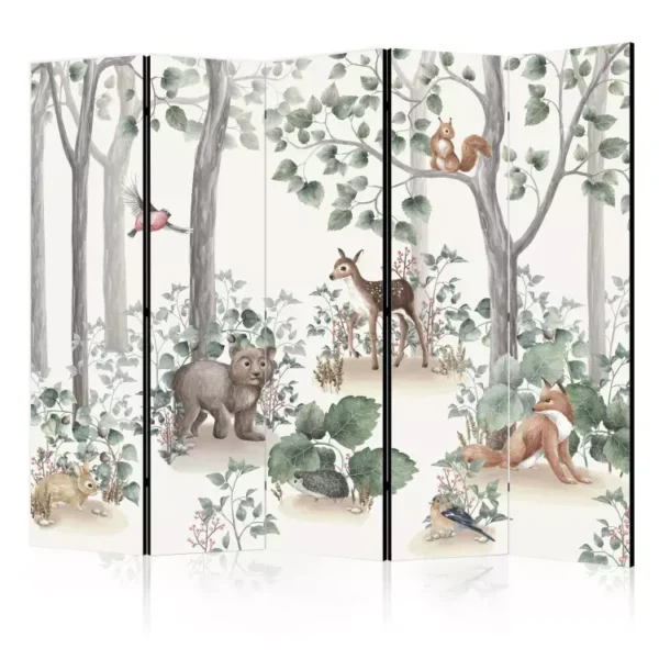 Paravent intérieur Histoire de la forêt