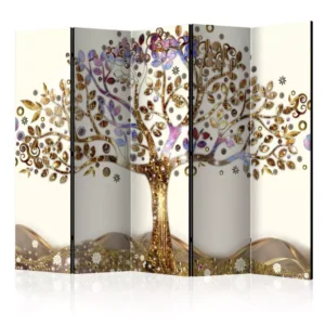 Paravent intérieur Arbre doré