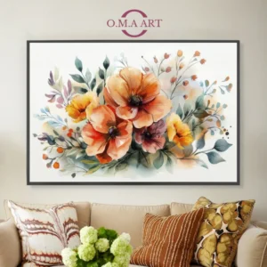 Bouquet d’Aquarelle- Bouquet d’Aquarelle-