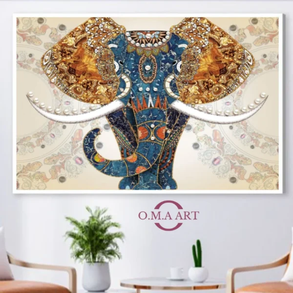 Éléphant Majestueux--