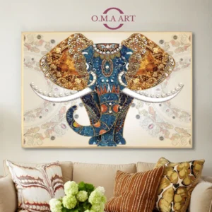 Éléphant Majestueux
