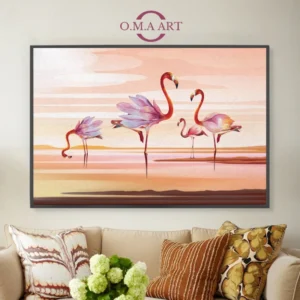 Flamants du Soleil-