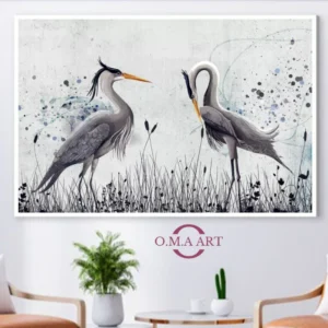 Grues Élégantes--