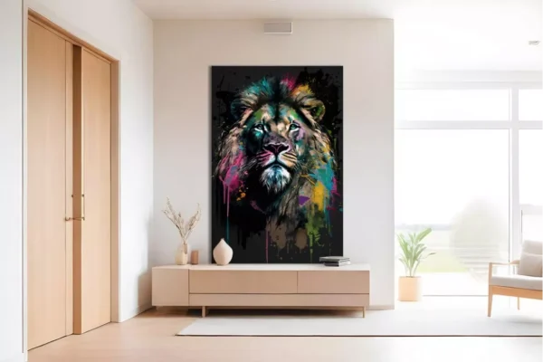 Lion Street Art