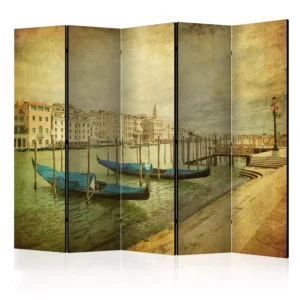 Paravent intérieur Grand Canal vintage