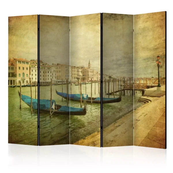 Paravent intérieur Grand Canal vintage