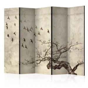 Paravent intérieur Nuée d'oiseaux