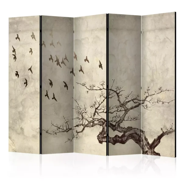 Paravent intérieur Nuée d'oiseaux