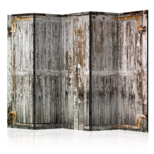 Paravent intérieur Porte ancienne en bois
