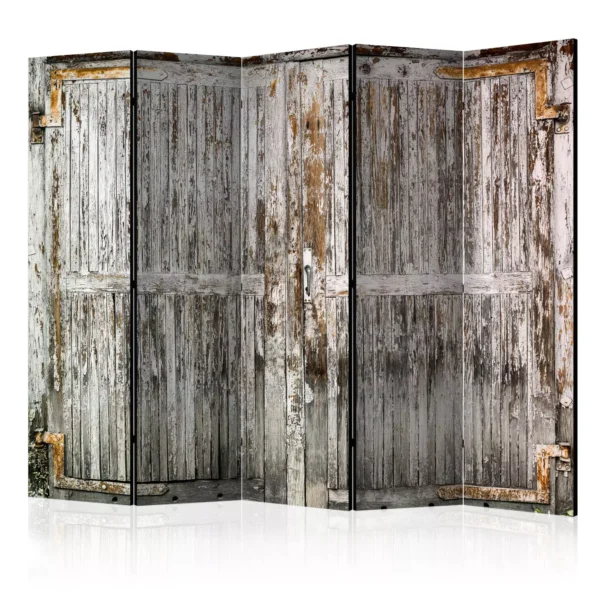Paravent intérieur Porte ancienne en bois