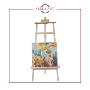 Tableau abstrait marocain