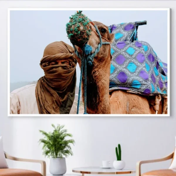 Tableau désertique – Nomade