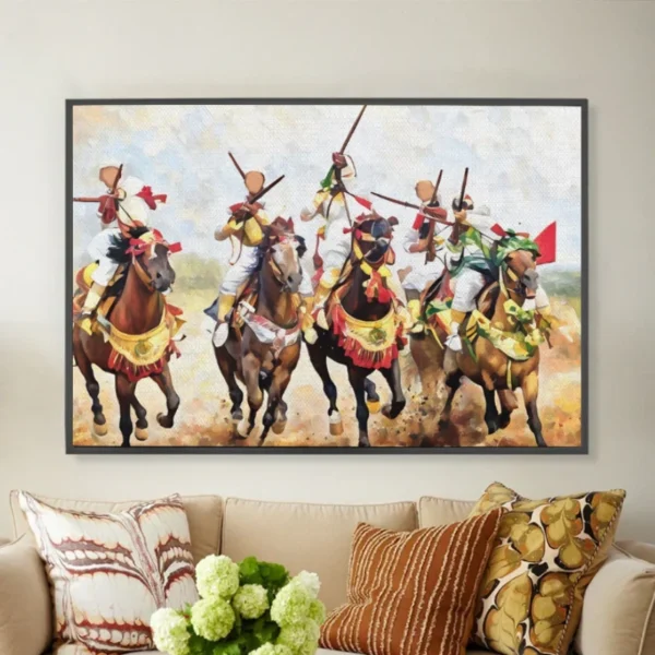 Tableau marocain traditionnel
