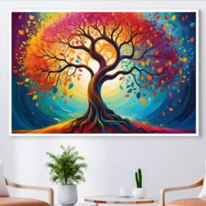 arbre coloré et lumineux- arbre coloré et lumineux-